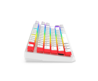 SPC GEAR GK630K Onyx White Tournament Kailh Blue RGB - 610164 - zdjęcie 3